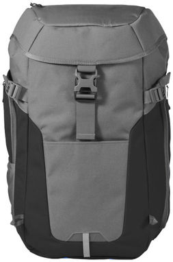 Рюкзак для пішого туризму Revelstoke, колір сірий, суцільний чорний - 11993602- Фото №4