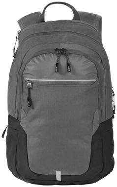 Рюкзак Revelstoke для ноутбука , колір сірий, суцільний чорний - 11993702- Фото №4