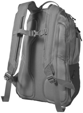Рюкзак Revelstoke для ноутбука , цвет серый, сплошной черный - 11993702- Фото №5