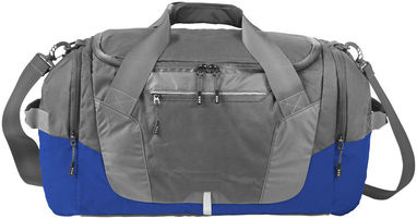 Дорожня сумка-рюкзак Revelstoke, колір сірий, яскраво-синій - 11993901- Фото №4