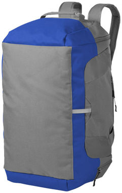 Дорожная сумка-рюкзак Revelstoke, цвет серый, ярко-синий - 11993901- Фото №5