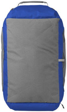 Дорожня сумка-рюкзак Revelstoke, колір сірий, яскраво-синій - 11993901- Фото №6