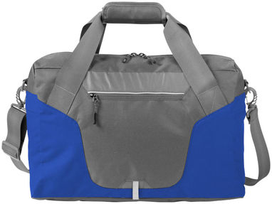 Дорожная сумка Revelstoke, цвет серый, ярко-синий - 11994001- Фото №4