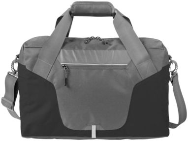 Дорожная сумка Revelstoke, цвет серый, сплошной черный - 11994002- Фото №4