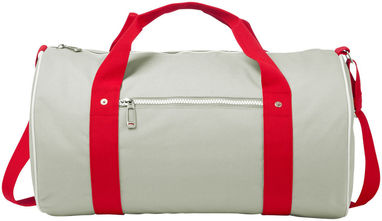 Спортивна сумка York, колір сірий, червоний - 11994101- Фото №4