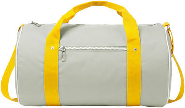 Спортивна сумка York, колір сірий, жовтий - 11994102- Фото №4