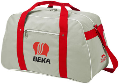 Спортивна сумка York, колір сірий, червоний - 11994201- Фото №2