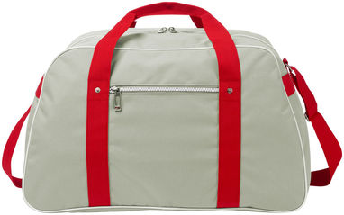 Спортивная сумка York, цвет серый, красный - 11994201- Фото №4