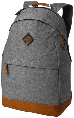 Рюкзак Echo для ноутбука , колір сірий меланж - 11994500- Фото №1