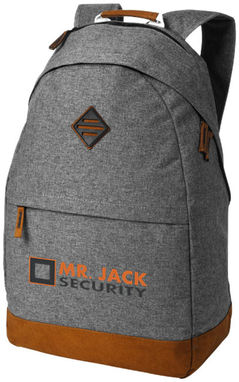 Рюкзак Echo для ноутбука , колір сірий меланж - 11994500- Фото №2