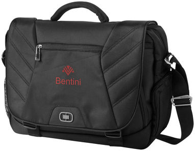 Конференц-сумка Elgin для ноутбука, цвет сплошной черный - 11995400- Фото №2