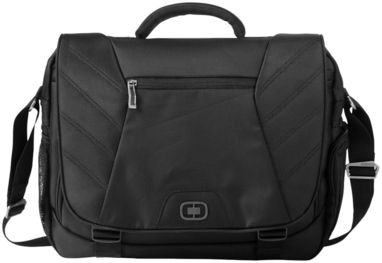Конференц-сумка Elgin для ноутбука, цвет сплошной черный - 11995400- Фото №3