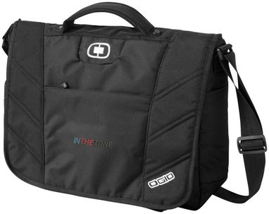 Конференц-сумка Upton для ноутбука , колір суцільний чорний - 11995500- Фото №2