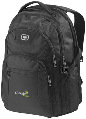 Рюкзак Curb для ноутбука , цвет сплошной черный - 11997600- Фото №3