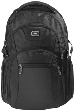 Рюкзак Curb для ноутбука , цвет сплошной черный - 11997600- Фото №4