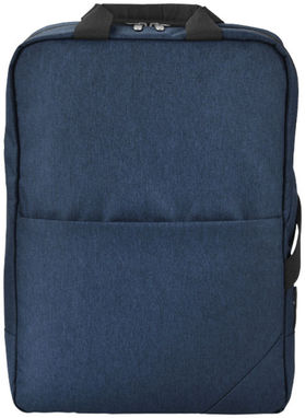 Рюкзак Navigator для ноутбука , колір темно-синій, суцільний чорний - 12000101- Фото №3