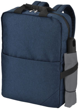 Рюкзак Navigator для ноутбука , колір темно-синій, суцільний чорний - 12000101- Фото №4