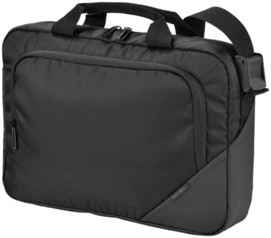 Конференц-сумка Odyssey для ноутбука , колір суцільний чорний - 12000200- Фото №1