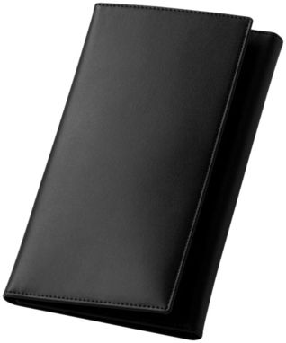 Дорожній гаманець Harvard в три складання, колір суцільний чорний - 12002000- Фото №6