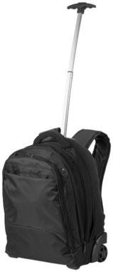 Рюкзак на роликах для ноутбука , цвет сплошной черный - 12003400- Фото №1