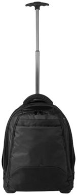 Рюкзак на роликах для ноутбука , колір суцільний чорний - 12003400- Фото №3