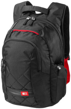 Рюкзак для ноутбука , колір суцільний чорний - 12005500- Фото №1