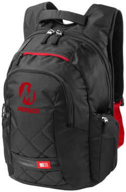 Рюкзак для ноутбука , колір суцільний чорний - 12005500- Фото №2