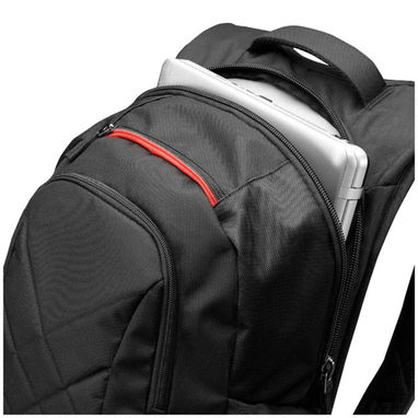 Рюкзак для ноутбука , цвет сплошной черный - 12005500- Фото №6