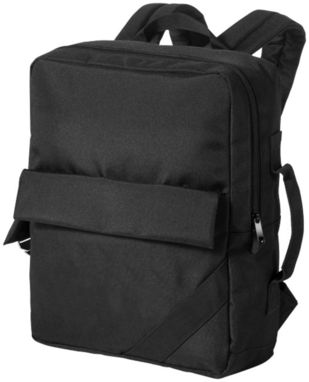 Рюкзак Horizon для ноутбука , колір суцільний чорний - 12007400- Фото №1