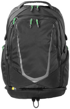 Рюкзак Griffith Park для ноутбука , цвет сплошной черный, зеленый, серый - 12008100- Фото №3