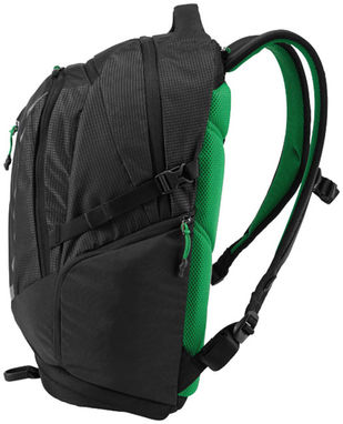 Рюкзак Griffith Park для ноутбука , цвет сплошной черный, зеленый, серый - 12008100- Фото №6