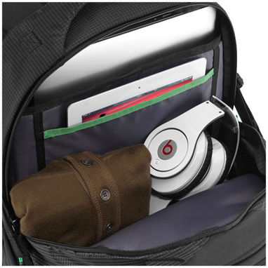 Рюкзак Griffith Park для ноутбука , цвет сплошной черный, зеленый, серый - 12008100- Фото №7