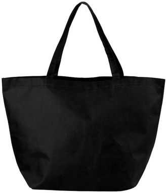 Нетканая сумка Maryville, цвет сплошной черный - 12009100- Фото №4