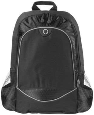 Рюкзак Benton для ноутбука , цвет сплошной черный - 12009300- Фото №4