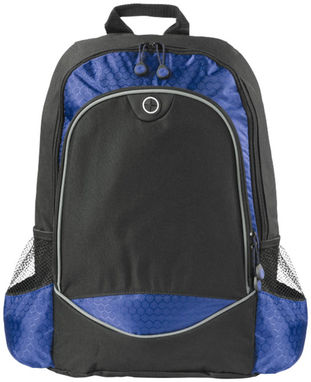 Рюкзак Benton для ноутбука , колір суцільний чорний, яскраво-синій - 12009301- Фото №4