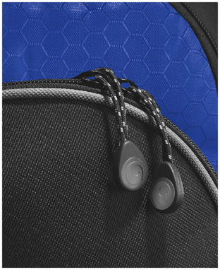 Рюкзак Benton для ноутбука , колір суцільний чорний, яскраво-синій - 12009301- Фото №9