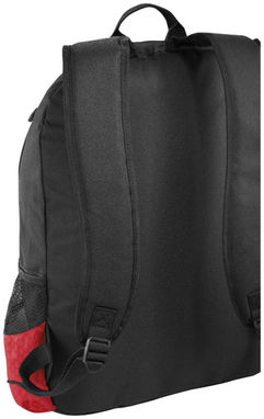 Рюкзак Benton для ноутбука , колір суцільний чорний, червоний - 12009302- Фото №4
