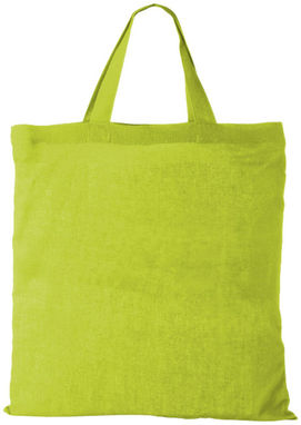 Хлопковая сумка Virginia, цвет зеленое яблоко - 12011005- Фото №3