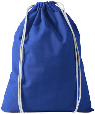 Хлопоковый рюкзак Oregon, цвет ярко-синий - 12011303- Фото №4