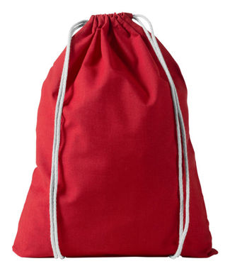 Хлопоковий рюкзак Oregon, колір червоний - 12011304- Фото №4