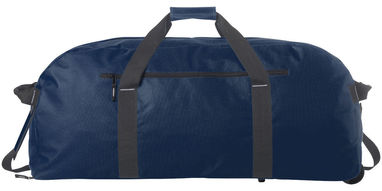 Дорожня сумка на роликах Vancouver, колір темно-синій - 12011501- Фото №3