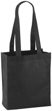 Нетканая сумка Mini Elm, цвет сплошной черный - 12011700- Фото №5