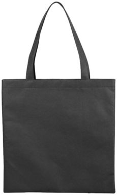 Небольшая нетканая сумка Zeus для конференций, цвет сплошной черный - 12011800- Фото №1