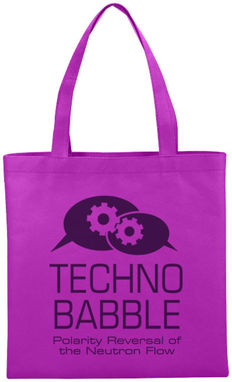 Небольшая нетканая сумка Zeus для конференций, цвет пурпурный - 12011808- Фото №2