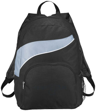 Рюкзак Tornado, цвет сплошной черный, серый - 12012100- Фото №3