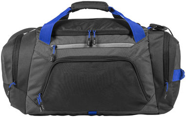 Спортивная сумка Milton, цвет сплошной черный, серый - 12012500- Фото №3