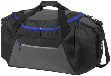 Дорожня сумка Milton, колір суцільний чорний, сірий - 12012600- Фото №1