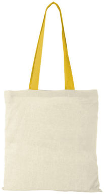 Хлопковая сумка Nevada, цвет натуральный, желтый - 12013105- Фото №4