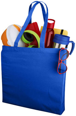 Хлопковая сумка Odessa, цвет ярко-синий - 12013503- Фото №4