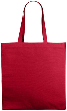 Бавовняна сумка Odessa, колір червоний - 12013504- Фото №4